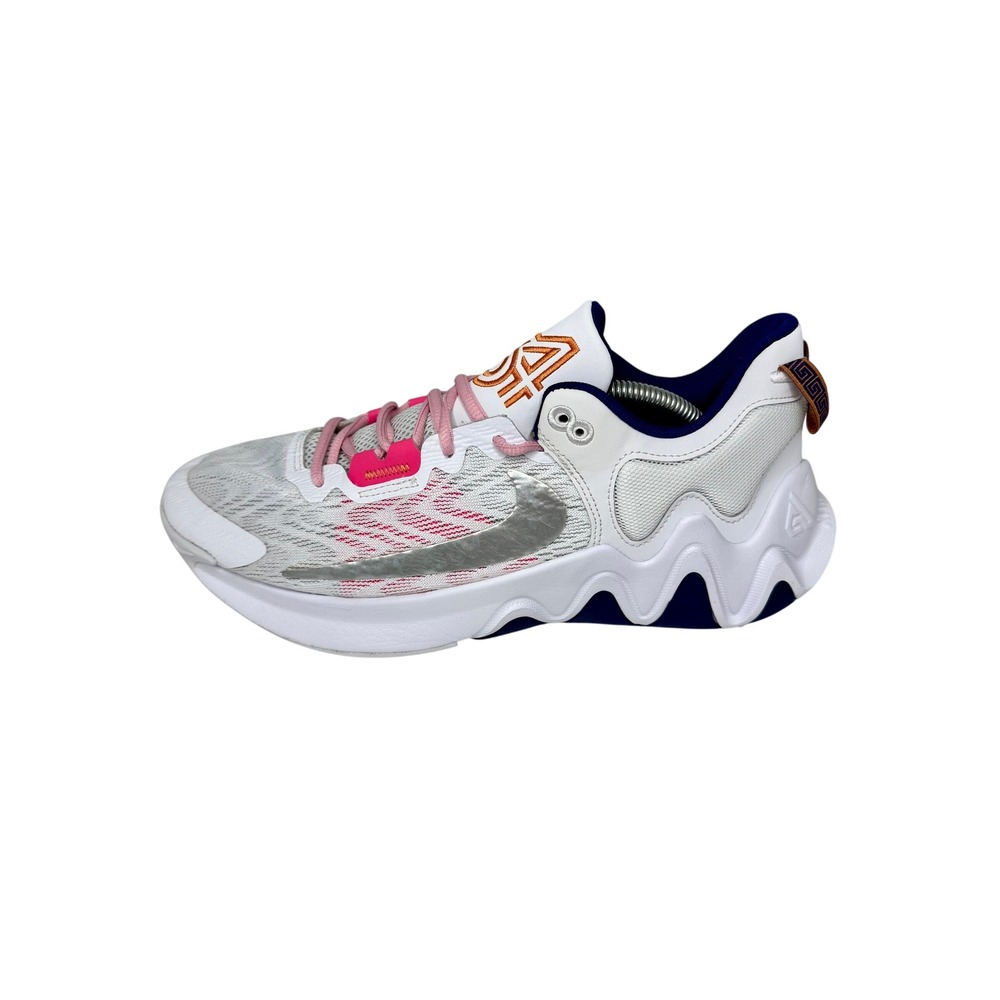 Nike Giannis Immortality 2 Basketball Shoes White Silver Mens 10‎  DM0825-101